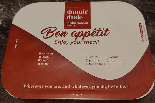 Photo of Donair Dude - 1172 Davie St, Vancouver, BC V6E 1N1